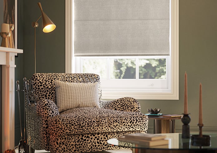 Memphis, Latte - Motorised Roman Blind - Image 5